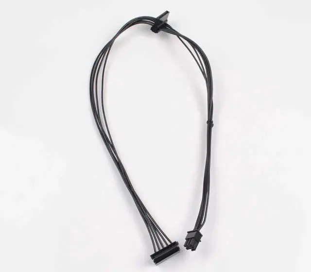 Main image of Mini 6 Pin ATX to Dual SATA 15Pin Power Cable, Special Power Cord for Dell Vostro 3670 3967 3980 Desktop SSD HDD