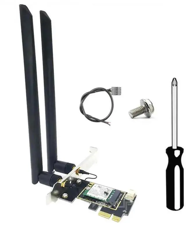 Main image of WiFi 7 BE200 PCIe WiFi Card with Bluetooth 5.4, Tri-Band 2.4G/5G/6GHz Up to 8774Mbps Wireless Network Adapter, PCI-E X1 Desktop WiFi7 NIC for Windows 11/10 64Bit & Linux
