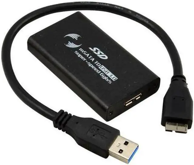 Main image of 2.5 Inch SATA to USB 3.0 External SSD HDD Enclosure Adapter with USB3.0 Cable, UASP Supported for 7mm/9.5mm 2.5 SATA Drives