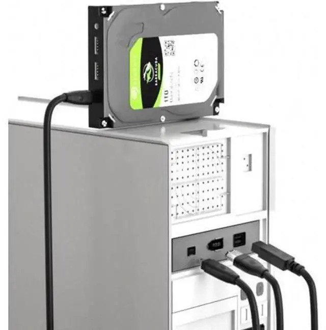 Alt view image 5 of 6 - 9 Pin to 6 Pin FireWire 800 to FireWire 400 Cable, IEEE 1394B Beta 9-6 Data Cable, 1.8 Meter Black