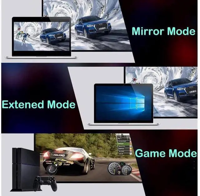 Alt view image 3 of 7 - DP 1.4 DisplayPort Cable 10FT/3M Nylon Braided, 8K@60Hz 4K@144Hz 2K@165Hz DP to DP Cord, HBR3 HDR DSC 32.6Gbps, Support FreeSync G-Sync for Gaming GPU, Monitor, PC and TV