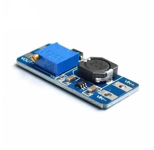 Alt view image 2 of 2 - MT3608 DC-DC Step Up Converter Booster Power Supply Module, Wide Voltage Input 2V-24V to 5V/9V/12V-28V Adjustable Boost Power Step-up Circuit Board