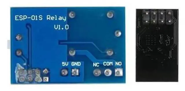 Alt view image 7 of 7 - ESP8266 WiFi Relay Module with ESP-01S, Wireless Remote Smart Control Switch, DIY Smart Socket Controller, Mobile WiFi On/Off Relay Board for Smart Home Automation, Electronic DIY Projects