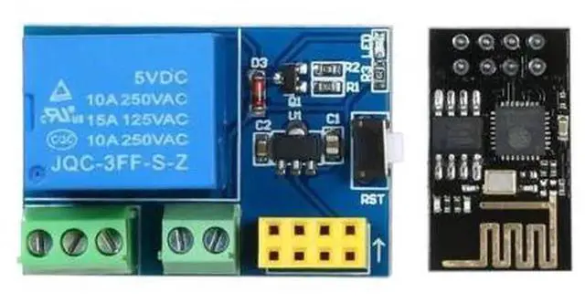 Alt view image 5 of 7 - ESP8266 WiFi Relay Module with ESP-01S, Wireless Remote Smart Control Switch, DIY Smart Socket Controller, Mobile WiFi On/Off Relay Board for Smart Home Automation, Electronic DIY Projects
