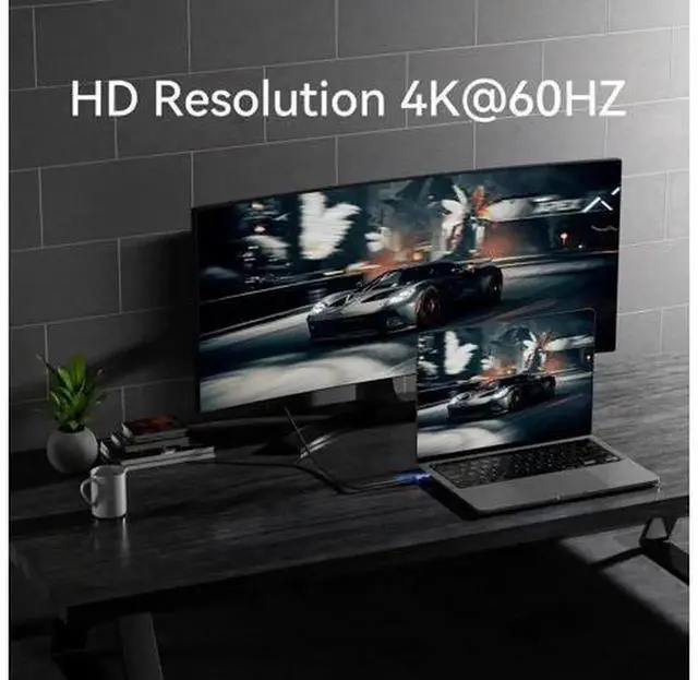 Alt view image 7 of 7 - USB-C to USB-C Cable 3.3FT, USB 3.2 Gen 2 20Gbps Data Transfer, 4K@60Hz Video Output, 240W PD Fast Charging Type-C Cord, Compatible with Laptop, External Monitor, Smartphone, Docking Station
