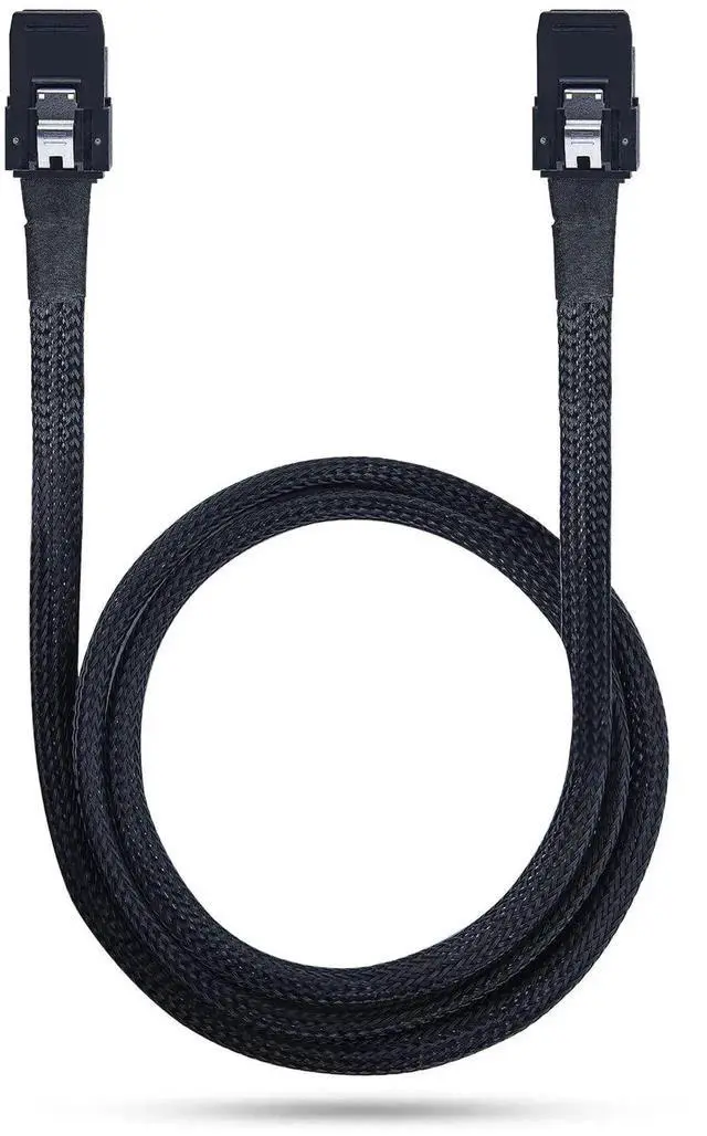 Alt view image 5 of 5 - 1m (3.28ft) Internal Mini SAS HD Cable SFF-8087 to SFF-8087, High Speed Mini SAS Cord for Server, RAID Card and PCIe Storage Controller