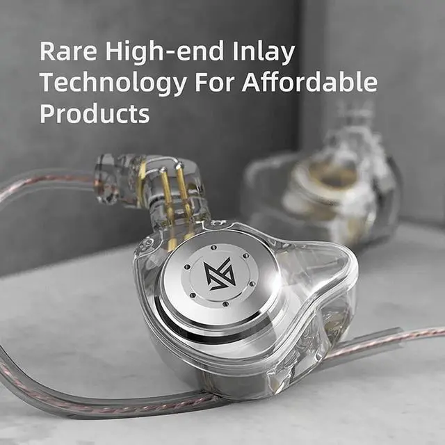 Alt view image 6 of 7 - EDX Pro Gaming Earbuds, HiFi In Ear Monitor IEM Headphones, Deep Bass Wired Earphones with Detachable Cable, Suitable for Audiophiles, DJs and Singers