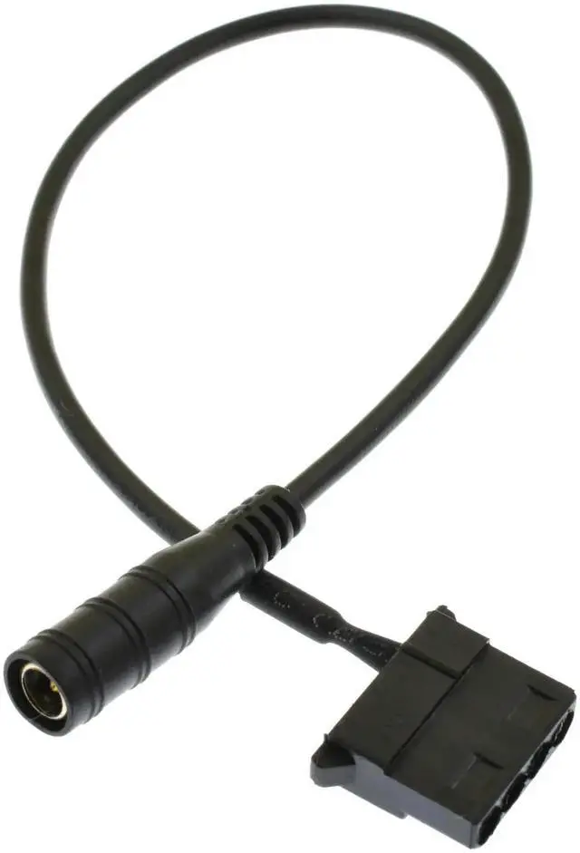 Main image of DC Power Plug to Molex 4-Pin PC Fan Power Adapter Cable, 11.8 Inch Power Conversion Cord for Computer Cooling Fans