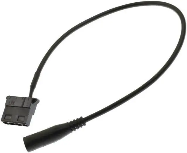 Alt view image 5 of 7 - DC Power Plug to Molex 4-Pin PC Fan Power Adapter Cable, 11.8 Inch Power Conversion Cord for Computer Cooling Fans