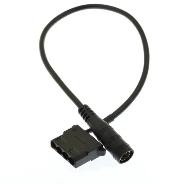 Alt view image 7 of 7 - DC Power Supply Plug to Molex 4-Pin PC Fan Power Adapter Cable 11.8inch