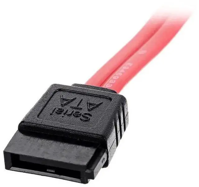 Alt view image 3 of 7 - SFF-8482 SAS 29 Pin to SATA 22Pin Hard Drive RAID Extension Cable, SAS Cable with 15 Pin SATA Power Port