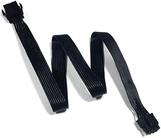 Main image of 32 Inches ATX CPU 8 Pin Power Extension Cable, EPS 12V CPU 8 Pin Female to 8(4+4) Pin Male Extension Cord for Motherboard