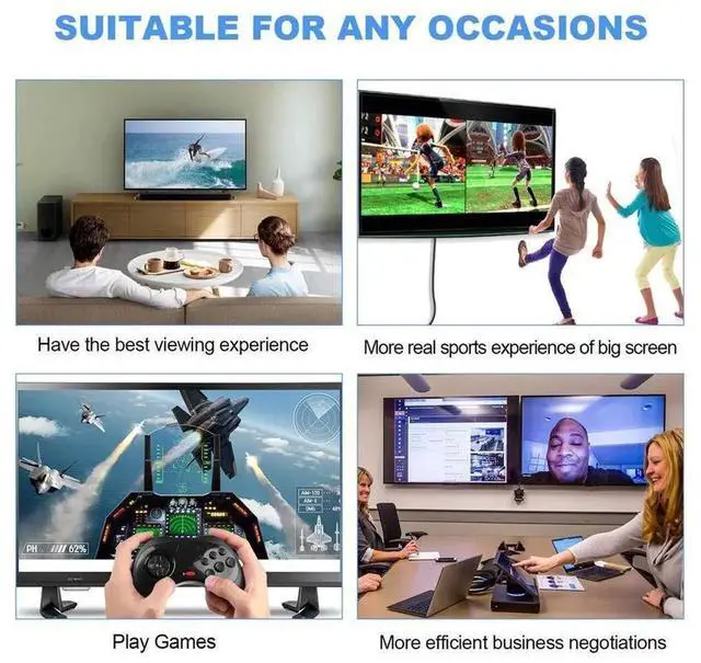 Alt view image 3 of 7 - DisplayPort 1.4 Cable 3.3FT, DP to DP Cable Supports 8K@60Hz, 4K@120Hz, HDR, High Speed Video Cord for Gaming Monitor, Graphics Card, PC, Laptop