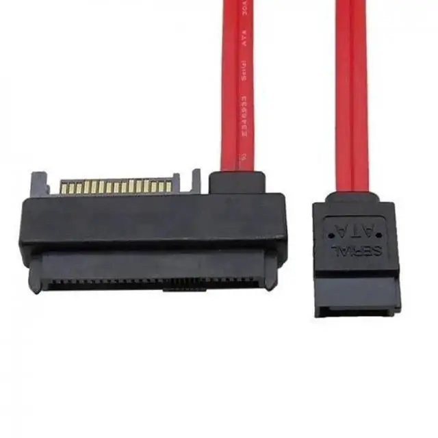 Alt view image 6 of 6 - SFF-8482 SAS 29 Pin to 7 Pin SATA Hard Drive RAID Cable with 15 Pin SATA Power Connector