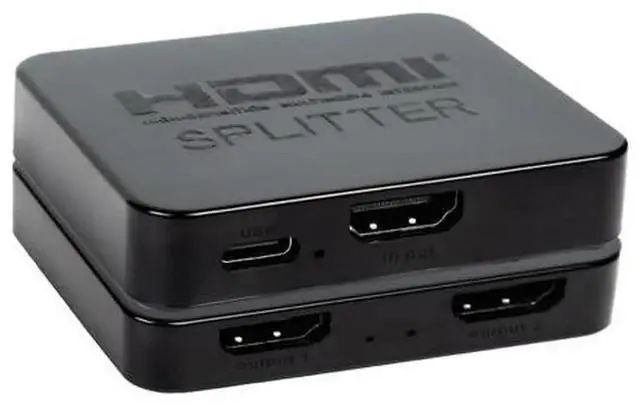 Main image of Torpedo Nova 1x3 HDMI Splitter, 1 In 3 Out HDMI Signal Distributor, Supports 4K@30Hz, 3D, HDR & HDCP 1.4, Mirror Mode for Multi-Display Configuration