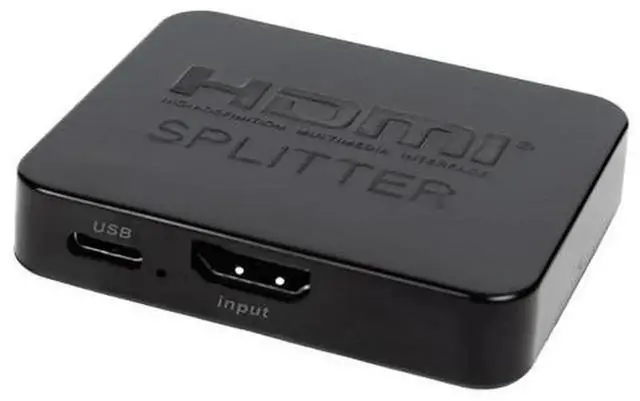 Alt view image 5 of 7 - Torpedo Nova 1x3 HDMI Splitter, 1 In 3 Out HDMI Signal Distributor, Supports 4K@30Hz, 3D, HDR & HDCP 1.4, Mirror Mode for Multi-Display Configuration