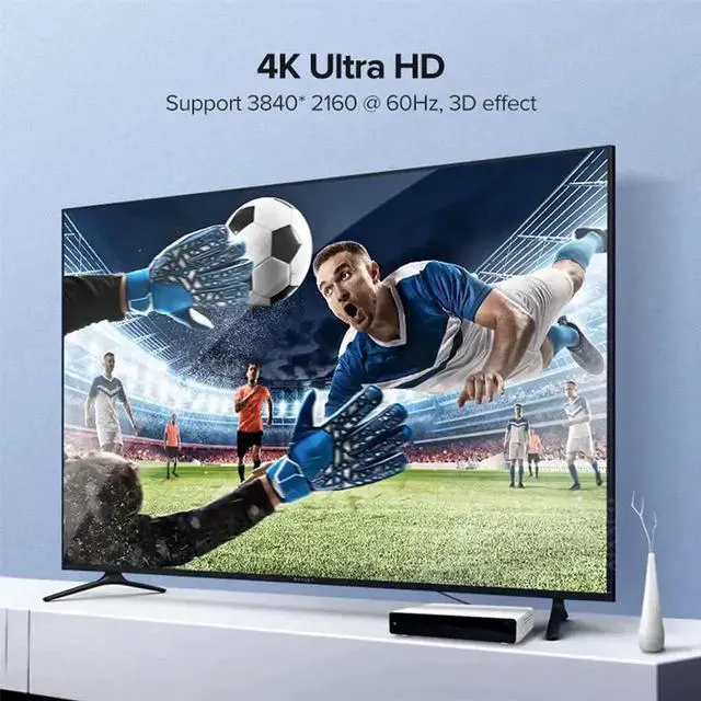 Alt view image 5 of 7 - 4K 60Hz HDMI 2.0 Coiled Cable, Downward 90 Degree Right Angle HDMI Male to Male Stretch Spring Cable for HDTV, Monitor, Desktop PC, Laptop