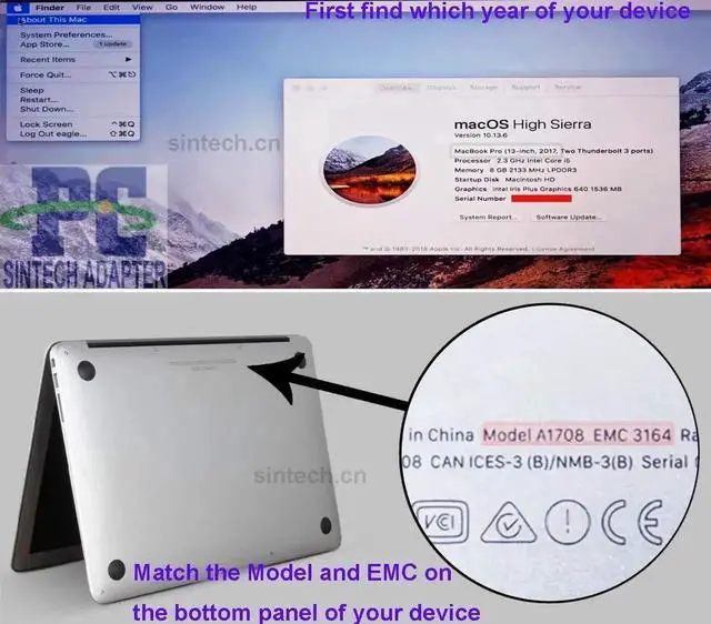Alt view image 3 of 6 - 24Pin M.2 SATA 2280 SSD Adapter Card, Compatible with 2012 MacBook Pro Retina, Convert M.2 SATA 2280 SSD to MacBook Pro Retina 2012 SSD Slot, Not Support NVMe M.2 SSD