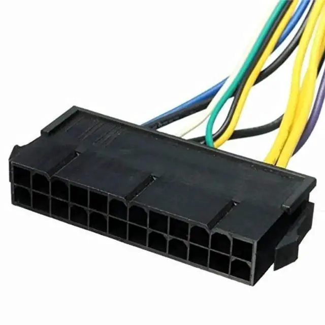 Alt view image 3 of 5 - 24 Pin to 6 Pin ATX Power Adapter Cable, 33cm (13 Inch) PSU Conversion Cord Compatible with HP Z220 Z230 SFF MT TWR, ProDesk 600 G1, EliteDesk 800 G1, 4000 6005 8300