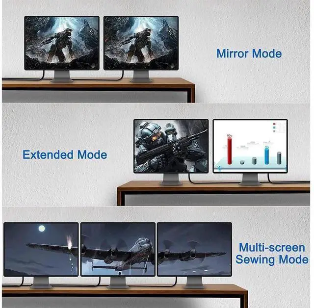Alt view image 7 of 7 - VESA Certified DisplayPort 1.4 Cable 2M(6.6ft), 8K@60Hz 4K@144Hz DP to DP Nylon Braided Cord, HBR3 32.4Gbps, Support HDR DSC 1.2 HDCP2.2 for Gaming Monitor PC