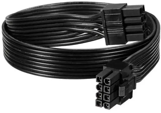 Main image of CPU 8 Pin Male to 4+4 Pin Male EPS12V Motherboard CPU Power Cable 32 Inch, Only for Corsair Modular PSU, Dedicated CPU Power Cord, NOT PCIe & NOT GPU VGA Cable