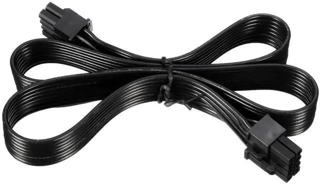 Alt view image 2 of 3 - CPU 8 Pin Male to 4+4 Pin Male EPS12V Motherboard CPU Power Cable 32 Inch, Only for Corsair Modular PSU, Dedicated CPU Power Cord, NOT PCIe & NOT GPU VGA Cable