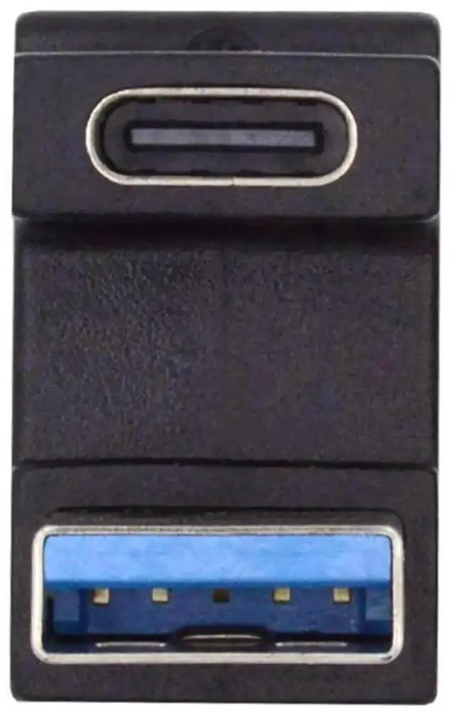 Main image of Opposite U-Shape Back Angled USB 3.0 Adapter, USB-C Female to USB Type-A Male Converter, U Bend Right Angle Connector for Laptop and Desktop PC