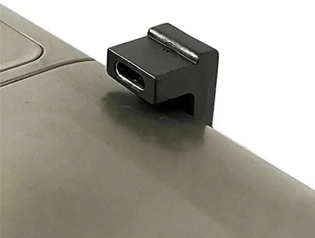 Alt view image 5 of 7 - Opposite U-Shape Back Angled USB 3.0 Adapter, USB-C Female to USB Type-A Male Converter, U Bend Right Angle Connector for Laptop and Desktop PC