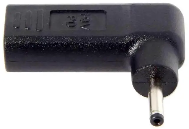 Alt view image 3 of 7 - 90 Degree Angled USB 3.1 Type-C Female to DC 20V 3.0x1.1mm Plug PD Trigger Emulator Adapter, USB-C PD to DC 3.0*1.1mm Power Converter for Notebook & DC Equipment