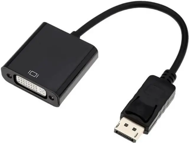 Main image of DisplayPort Male to DVI Female Adapter, DP to DVI Video Converter Supporting 1080P Full HD, Compatible with PC, Monitor, Projector and Display Devices