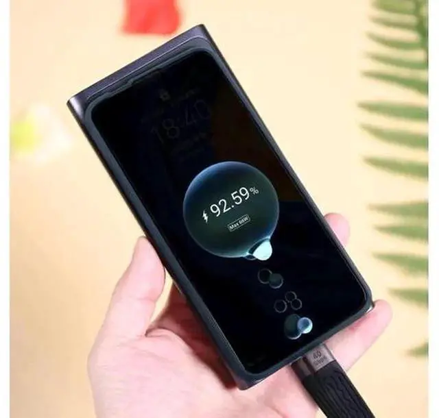 Alt view image 2 of 7 - 5.11 Inch Short USB4 Cable, USB Type-C Male to Male 40Gbps Data Transfer Cable, 100W PD Fast Charging Cord, Compatible with All Type-C Devices, Limited Time Offer