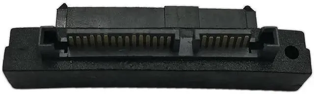 Main image of 90 Degree Right Angle SAS 22 Pin to 7 Pin +15 Pin SATA Adapter, SAS to SATA Hard Drive RAID Converter with 15Pin Power Port