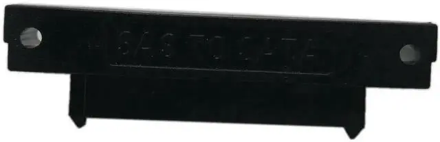 Alt view image 2 of 7 - 90 Degree Right Angle SAS 22 Pin to 7 Pin +15 Pin SATA Adapter, SAS to SATA Hard Drive RAID Converter with 15Pin Power Port