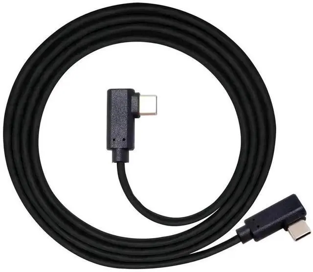 Alt view image 6 of 7 - 1M Gen2 USB-C to USB-C Cable, Dual 90 Degree Left & Right Angled Type-C Male to Male Cord, 10Gbps Data Transfer, 65W PD Fast Charging Cable