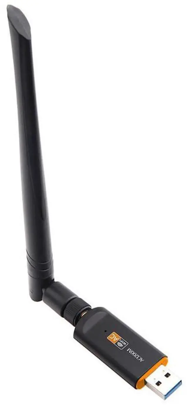 Main image of 1200Mbps USB 3.0 Dual Band WiFi Adapter, RTL8812 Chipset 2.4GHz & 5GHz Wireless Dongle with AC Antenna, High Speed Network Receiver for Desktop & Laptop, eokCXOY