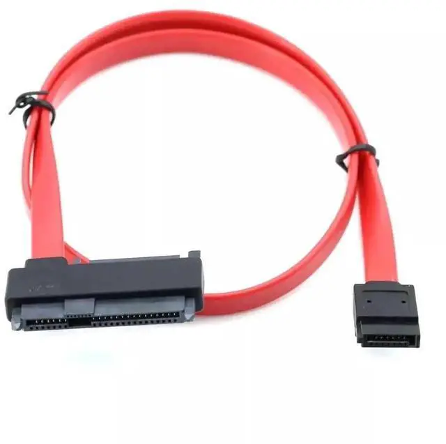 Alt view image 4 of 5 - SFF-8482 SAS 29+15Pin Female to SATA 7Pin Female Hard Drive Adapter Cable, 50CM SAS to SATA Conversion Cable