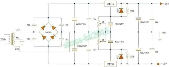 Alt view image 3 of 7 - LM337 DC Adjustable Regulated Power Supply Module, Positive & Negative Adjustable Voltage Regulator Board XR-103, 1 Piece