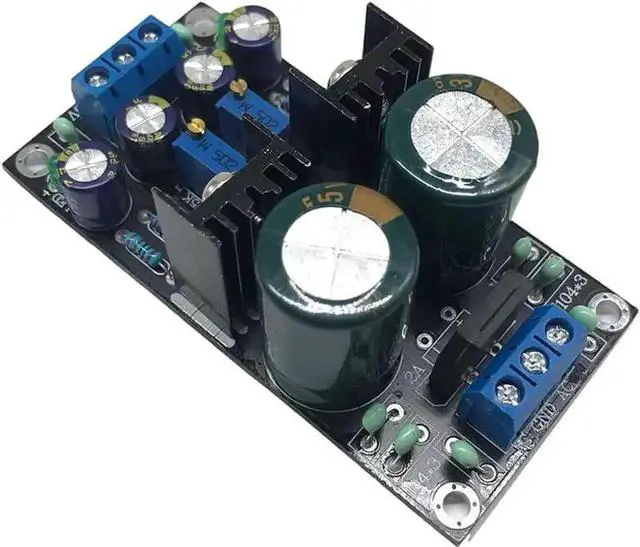Alt view image 2 of 7 - LM337 DC Adjustable Regulated Power Supply Module, Positive & Negative Adjustable Voltage Regulator Board XR-103, 1 Piece