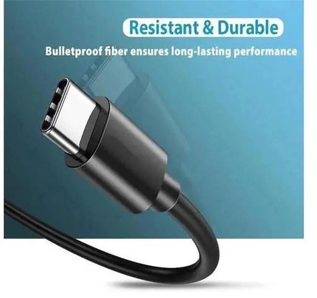 Alt view image 5 of 5 - USB C to USB C Fast Charging Cable, Quick Charge 4.0 Type C Charger Cord Compatible with Nintendo Switch, Samsung Galaxy Note10, S10 Plus, All USB-C Devices