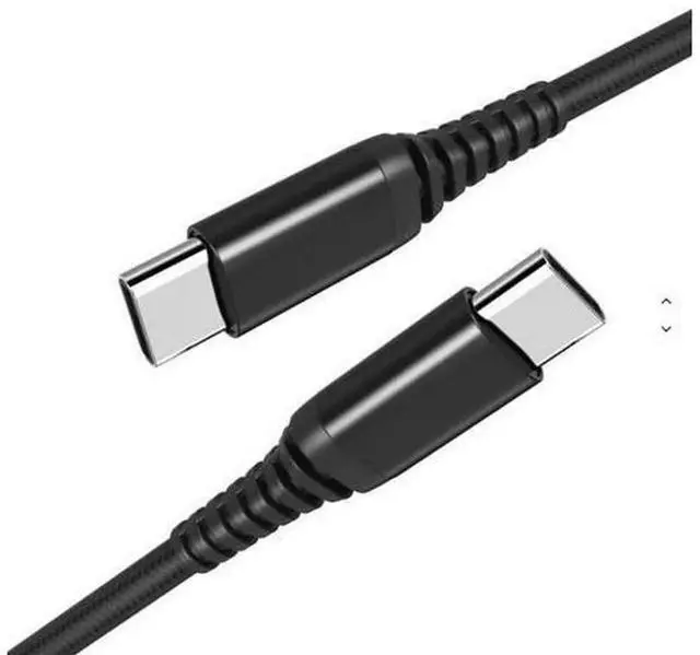 Main image of 60W USB C to USB C Fast Charging & Data Sync Cable, Aluminum Alloy Connector PVC USB-C Charger Cord, Durable Type C Cable Compatible with Multiple USB-C Mobile Devices