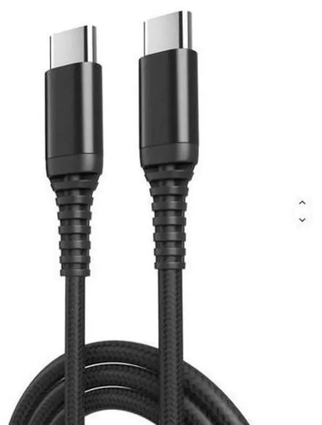 Alt view image 6 of 7 - 60W USB C to USB C Fast Charging & Data Sync Cable, Aluminum Alloy Connector PVC USB-C Charger Cord, Durable Type C Cable Compatible with Multiple USB-C Mobile Devices