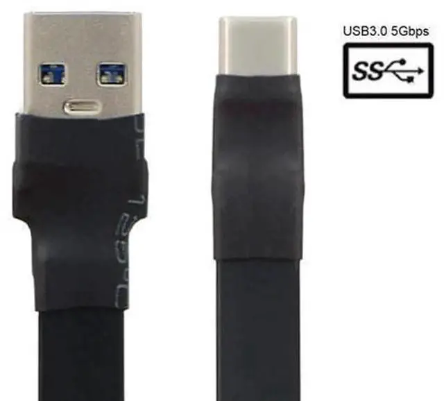 Alt view image 4 of 5 - 20cm USB 3.1 Type C Male to USB 3.0 Data Cable, USB-C to USB A Cord, High Speed Transfer & Charging Cable Compatible with Laptops, Tablets, Smartphones