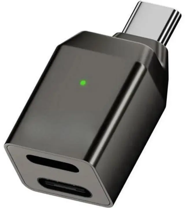 Main image of 2-in-1 USB C Audio Splitter Adapter, USB Type C to Lightning Headphone Dongle with PD 45W Fast Charging Port, Simultaneous Charging & Audio for USB-C Phones and Tablets