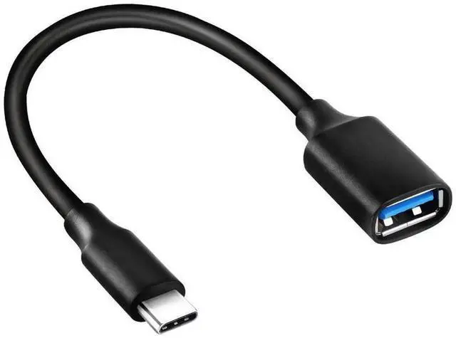 Main image of eokCXOY USB C to USB 3.0 OTG Adapter, Type-C Male to USB-A Female Connector Cable, Compatible with MacBook Pro 2018/2019, Samsung Galaxy S10 S9 S8 Note 8 9, LG V40 G6 and More USB-C Devices