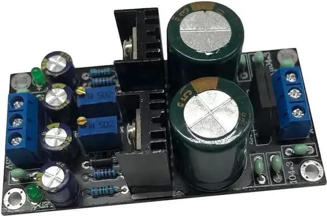 Alt view image 6 of 7 - 1Piece LM337 DC Adjustable Regulated Power Supply Board XR-103, Positive & Negative Voltage Stabilized Power Adjustable Module, Linear Voltage Regulator Circuit Board for Electronic Experiment, DIY Ci