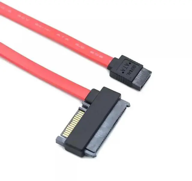 Alt view image 3 of 5 - 50CM SFF-8482 SAS 29+15Pin Female to SATA 7Pin Female Hard Drive Adapter Cable, SAS to SATA Converter Data Cord for Server Hard Disk, Industrial Storage and Hard Disk Testing Equipment