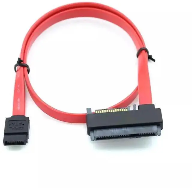 Alt view image 5 of 5 - 50CM SFF-8482 SAS 29+15Pin Female to SATA 7Pin Female Hard Drive Adapter Cable, SAS to SATA Converter Data Cord for Server Hard Disk, Industrial Storage and Hard Disk Testing Equipment