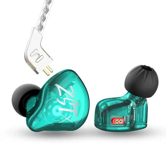 Alt view image 2 of 6 - ZST X In Ear Monitor Earphones, 1BA 1DD Dual Driver Wired HiFi Earbuds, Ergonomic Gaming Headphones with 2 Pin Detachable Cable, Suitable for Audiophiles, Singers and DJs