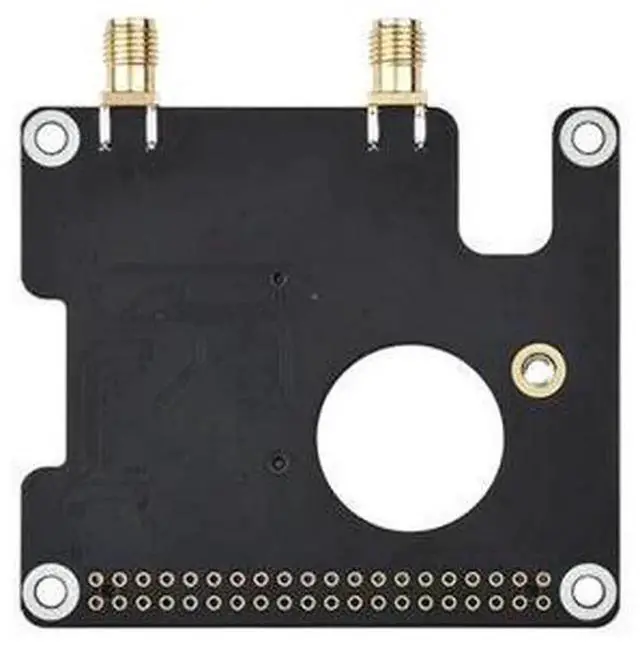 Alt view image 4 of 4 - PCIe to M.2 E-Key Adapter Board with 16Pin Cable & SMA Antenna Port, NGFF Wireless Network Card Expansion Module for Raspberry Pi 5