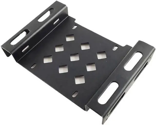 Alt view image 4 of 6 - 2.5/3.5" HDD SSD to 5.25" Drive Bay Adapter Bracket, Aluminum Computer Case Front Bay Mounting Kit, 5.25 Inch Bay to 3.5/2.5 SATA IDE Hard Drive Mount Tray